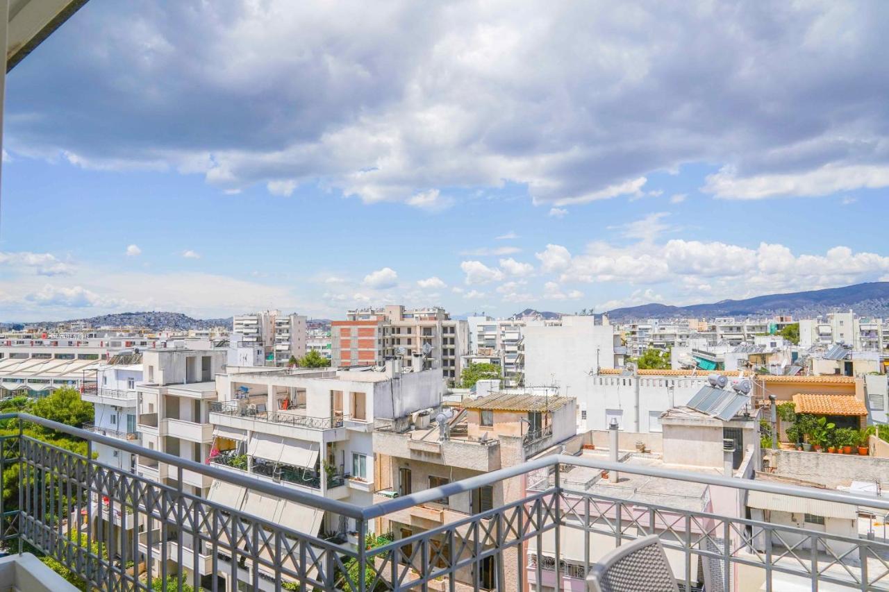 Lis153 By Smart Cozy Suites - Top Floors With Amazing City View - Available 24Hr 雅典 外观 照片