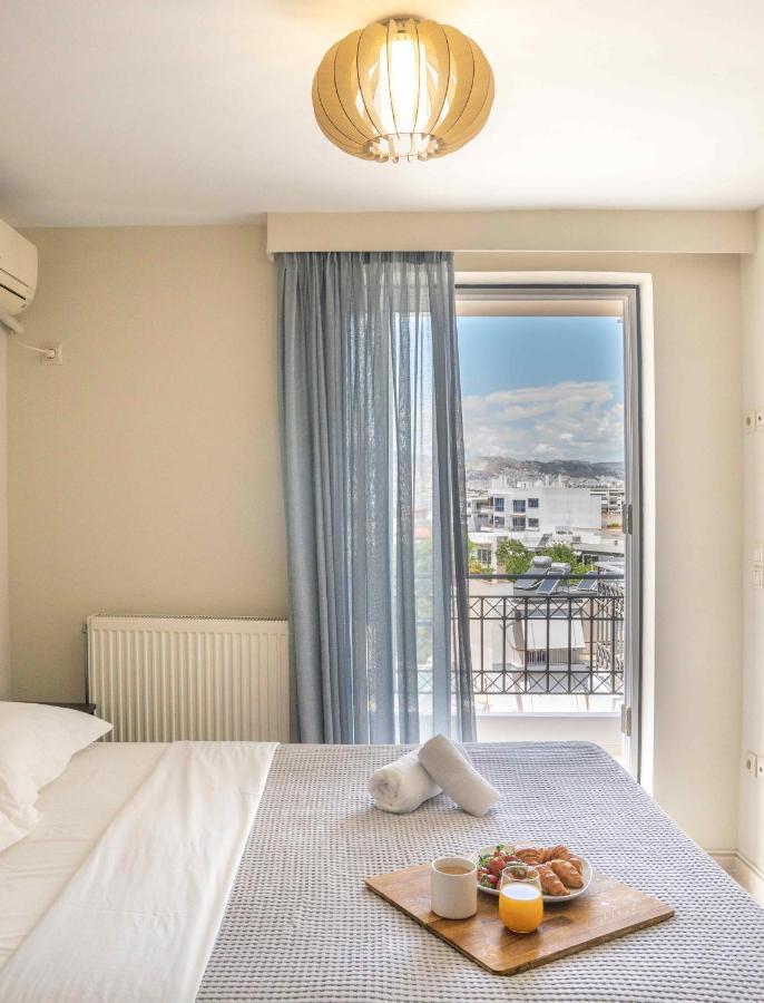 Lis153 By Smart Cozy Suites - Top Floors With Amazing City View - Available 24Hr 雅典 外观 照片