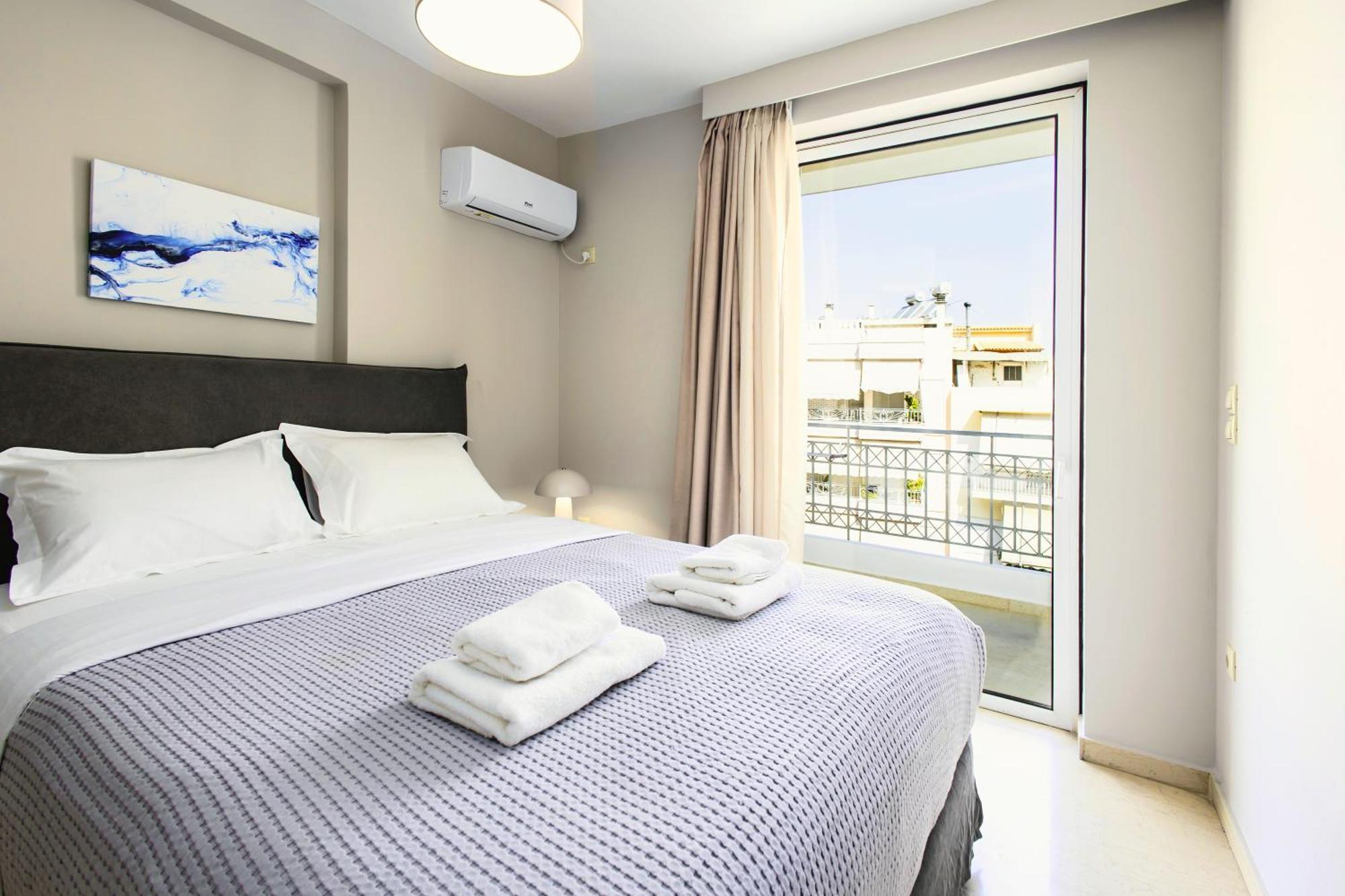 Lis153 By Smart Cozy Suites - Top Floors With Amazing City View - Available 24Hr 雅典 外观 照片