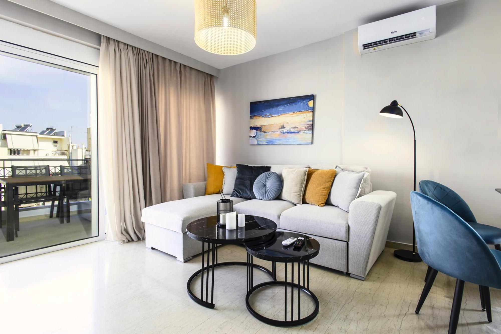 Lis153 By Smart Cozy Suites - Top Floors With Amazing City View - Available 24Hr 雅典 外观 照片