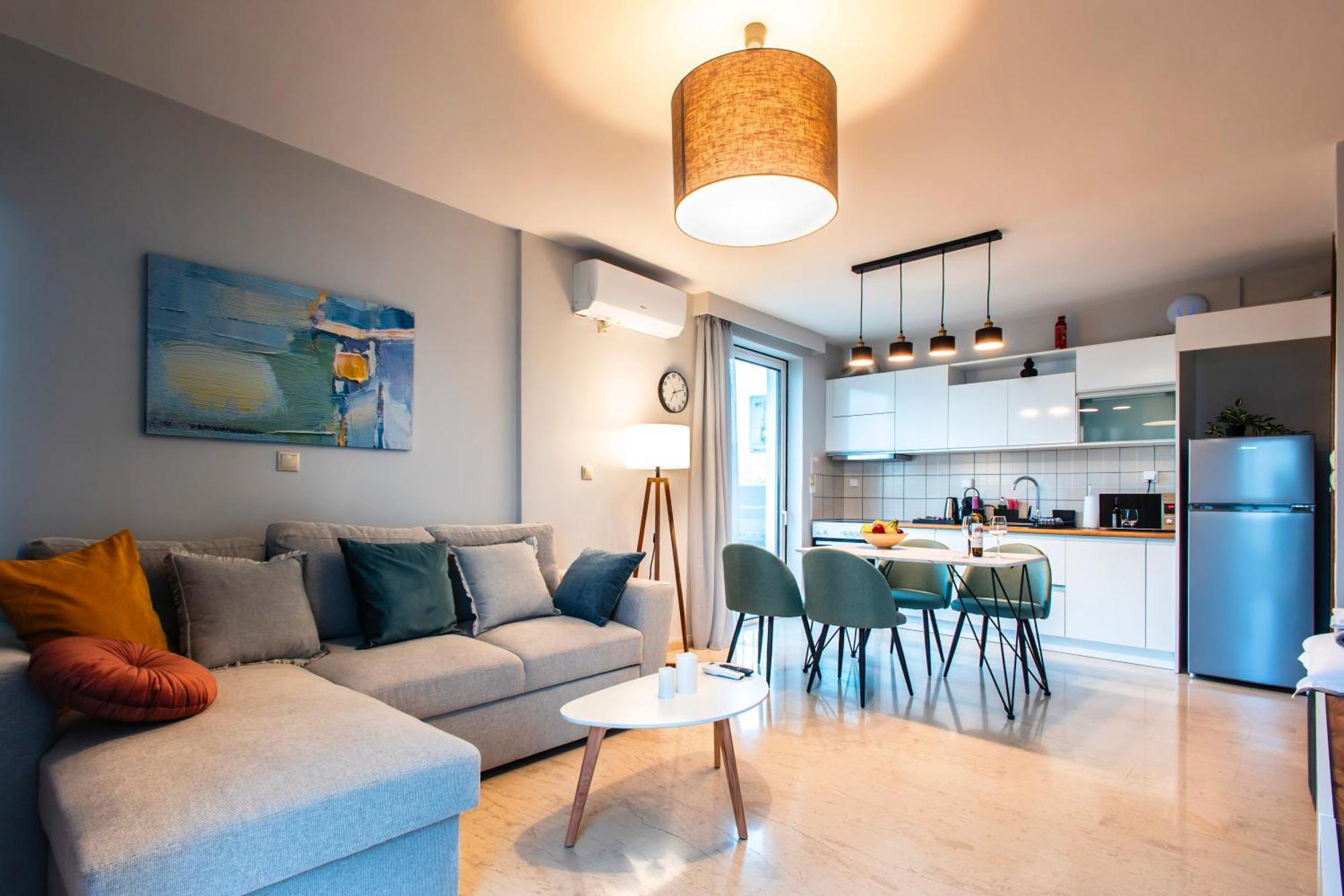 Lis153 By Smart Cozy Suites - Top Floors With Amazing City View - Available 24Hr 雅典 外观 照片