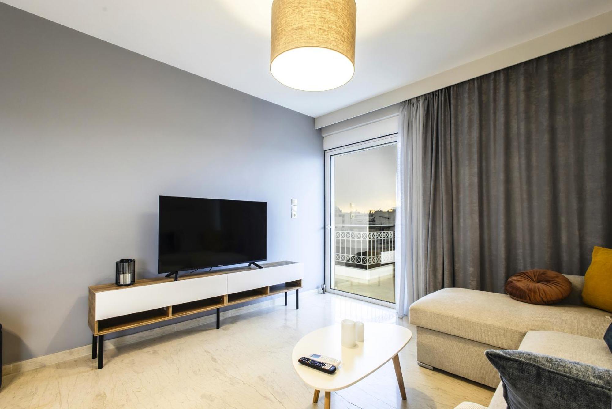 Lis153 By Smart Cozy Suites - Top Floors With Amazing City View - Available 24Hr 雅典 外观 照片